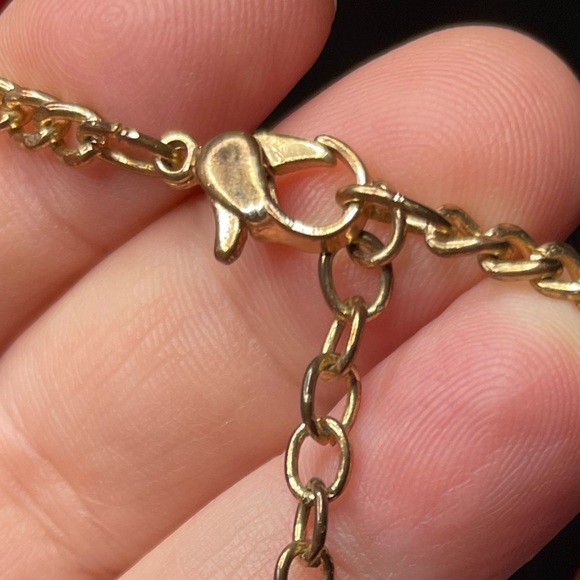 Vintage Waterfall Silver & Gold Tone Seed Bead Bib Necklace - Picture 2 of 2